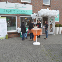 Der Eingang der Beauty Company Weyhe